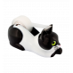 22666 - Klebebandabroller - Stick on - Chat noir et blanc