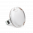39822 - Glass ring - Cachou Medium Pastel - Blanc