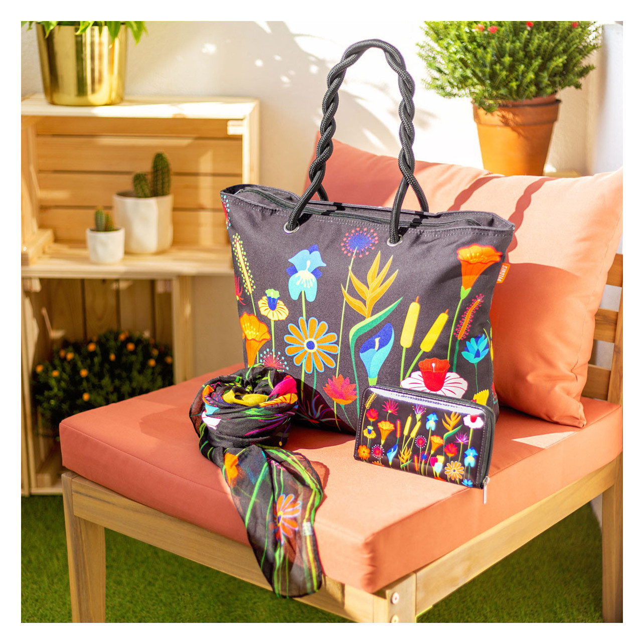 Borsa - My Daily Bag 2 - Jardin Fleuri - Pylones