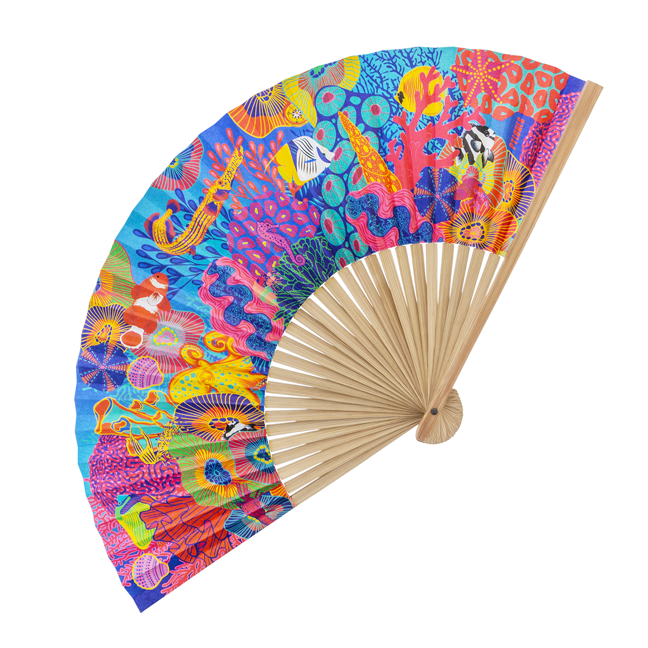 Colourful Fans Pylones 