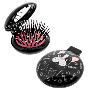 2 in 1 hairbrush and mirror - Lady Retro Kids