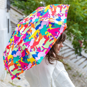 Regenschirm mit Automatik - Parapli