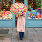 Regenschirm mit Automatik - Parapli