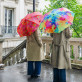 Regenschirm mit Automatik - Parapli