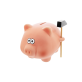 40168 - Moneybox - Cochonnet - Moyen modèle