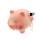 40168 - Moneybox - Cochonnet - Grand modèle