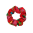 40286 - Haargummi - Scrunchie - Coquelicots