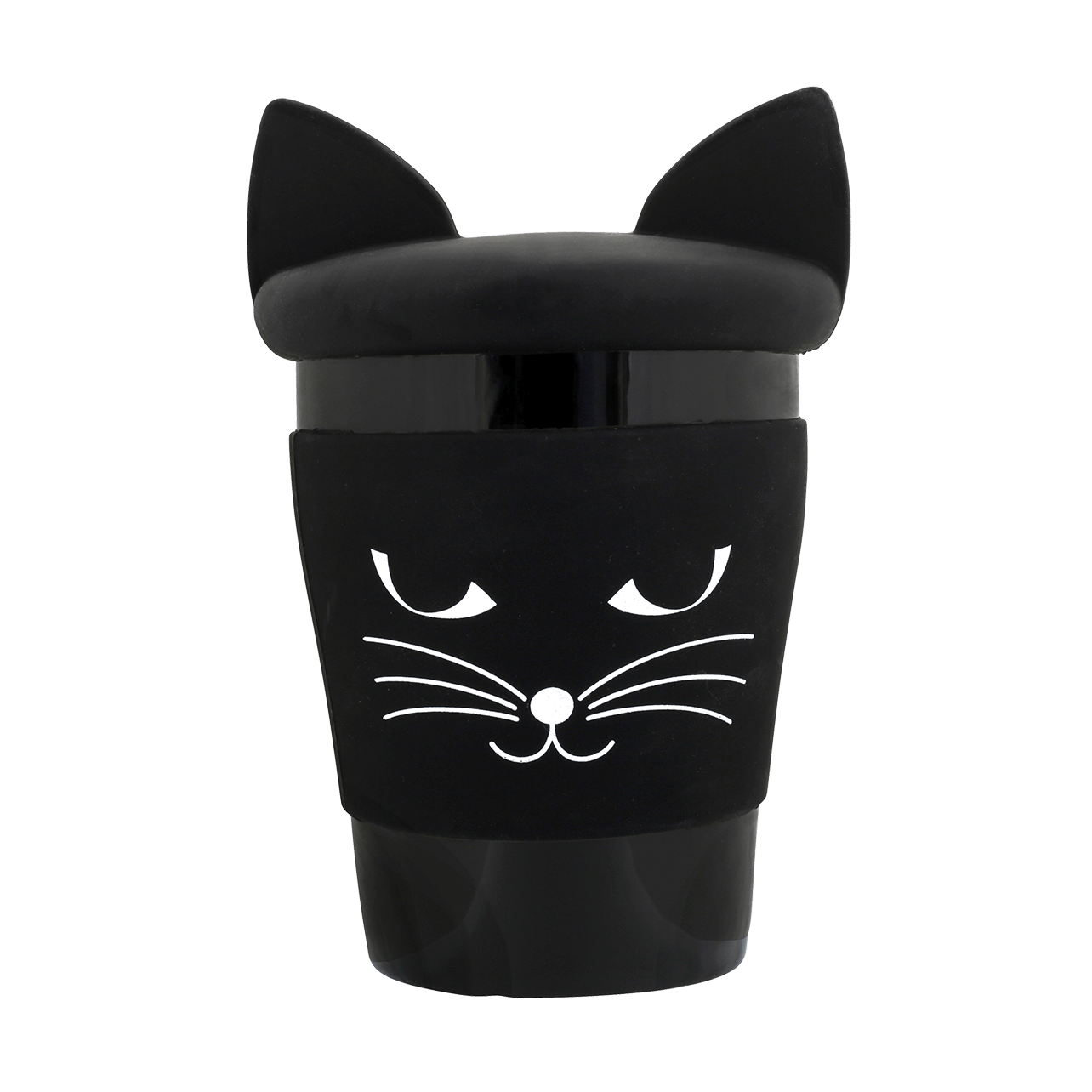 Lid for mug - Bienauchaud - Black Cat Sleepy - Pylones