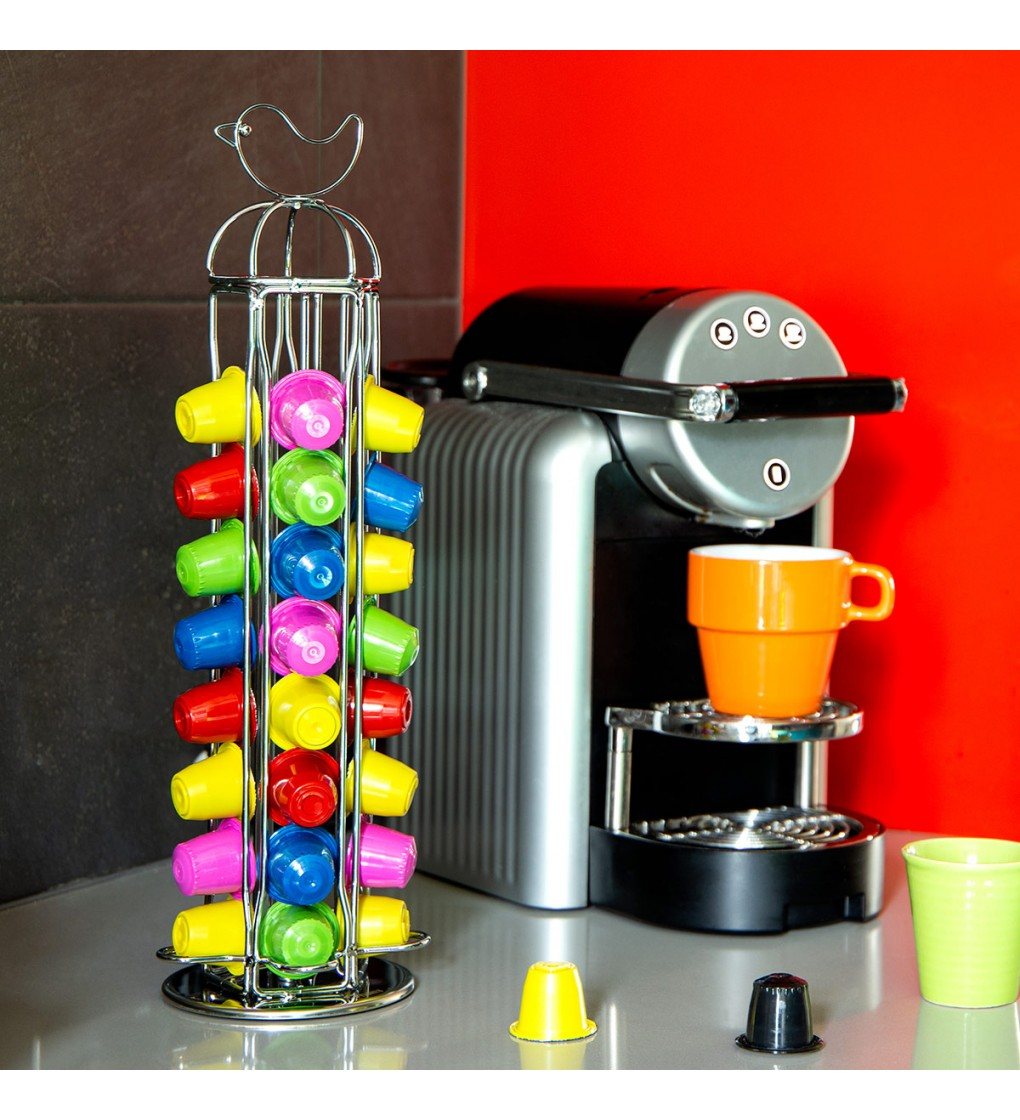 Nespresso pod holder Nespresso design Tweet Nest Pylones