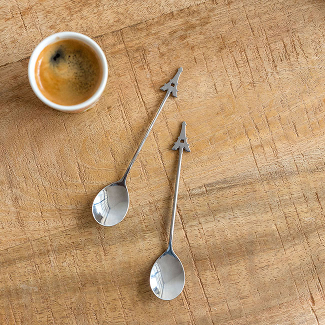 Set of 2 coffee spoons - Towerccino