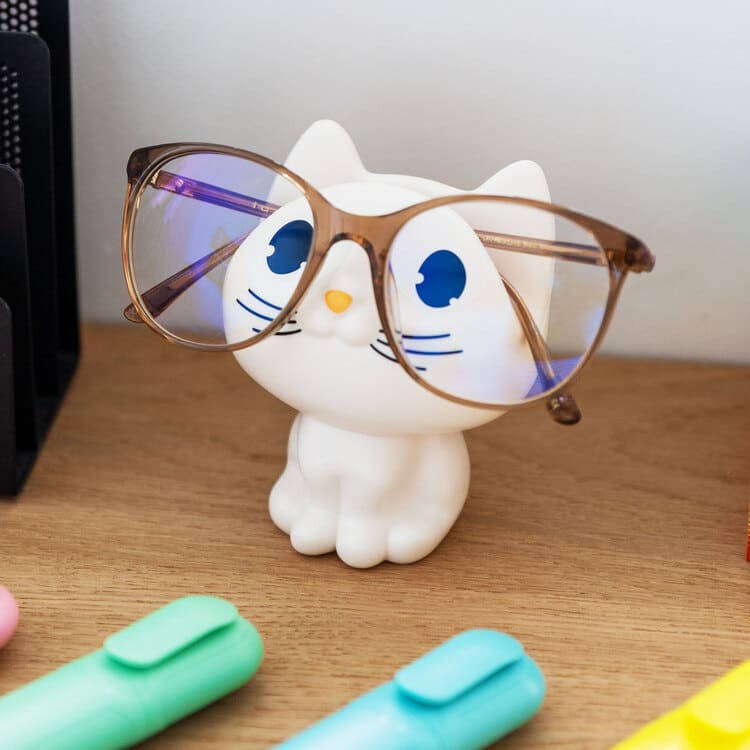 Repose lunettes / porte lunette Original - Owl - PYLONES - Noir