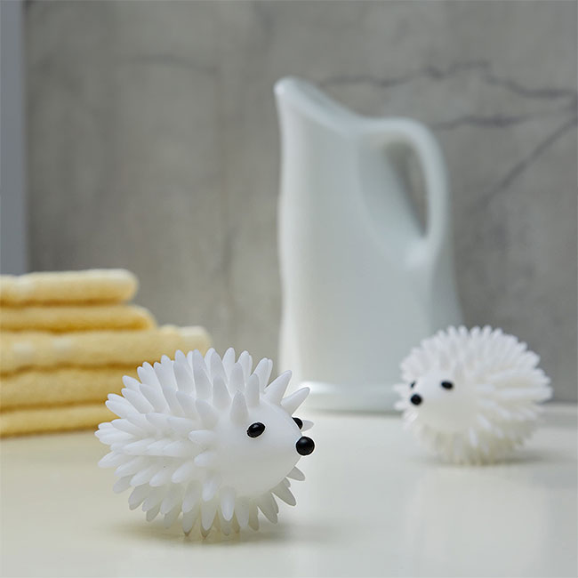 Set mit 2 igel-trocknerbällen - Dryer balls