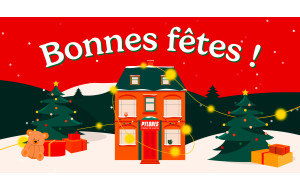 
			                        			Bonnes fêtes !